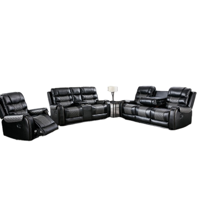 Recliner Single Seat Sofa Back Recliner for Living Room Fabric Light Grey