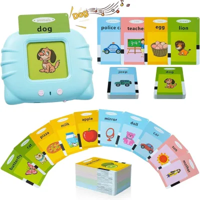 Kids Flash Cards 112 Cards 224 Words Audible Cards Educational Learning Toys for Children