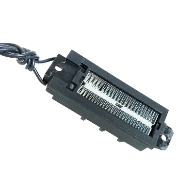 YISHUO PTC Air Heater 70W DC 12V/24V Ceramic Core 220C Black Great Heating Capacity for HVAC Systems