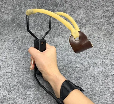 Hot Selling Latex Rubber Band Shooting Outdoor Competitive Slingshot