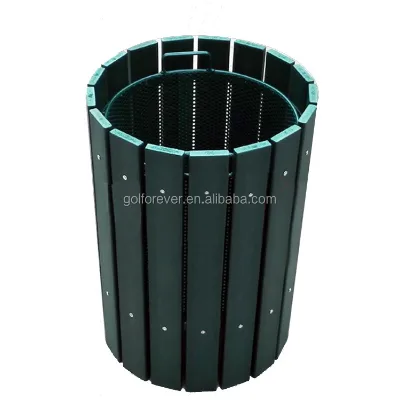 Golf Trash Bin for Golf Driving Range Equipment
