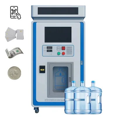 24-hour Fully Automatic Weak Alkaline Water Vending Machine, Reverse Osmosis Water Vending Machine, Ice Water Vending Machine
