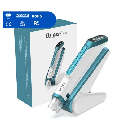 Professional Derma Pen H6 Microneedling Pen Electronic Derma Pen MTS Treatment Skincare Device