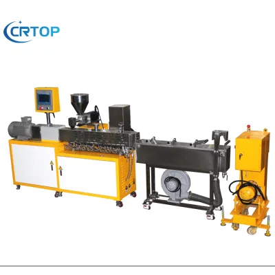 CRTOP Co-rotating Parallel Twin-screw Extrusion Granulation Line Water Cooled System Extruder