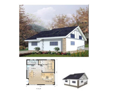 Single Floor Family Holiday Affordable Moveable Back Yard  Vacation Homes