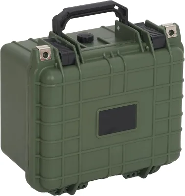 Custom 10.5 Inch Heavy-Duty Plastic Foam Engineer PP Tool Boxes Waterproof and Shockproof Hard Case Display with OEM Support