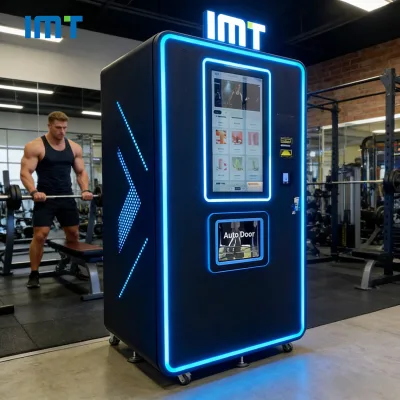 OEM Gym Protein Powder Vending Machine Self-Service Outdoor Touchscreen Protein Shake Energy Hot Cold Drinks Vending Machine