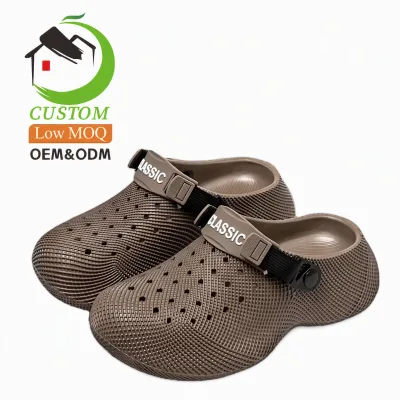 Men's Women's Platform Comfortable EVA Mesh Breathable Closed Toe Beach Clogs Light Summer Winter