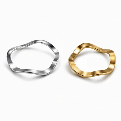 Custom OEM 304 Stainless Steel Brass Wave Washer DIN137 Stamping Precision Bearing Preload Spring Washer Multi Shape Factory