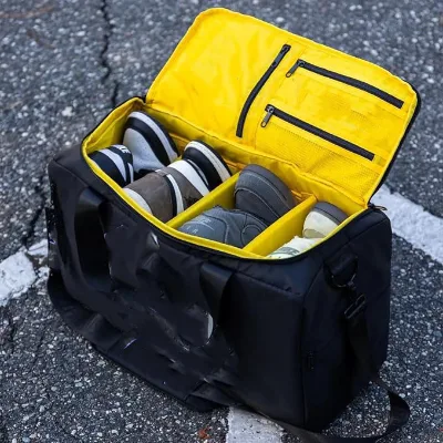 Premium 16 Inch Athletic Duffle Bag Durable Carry-On for Sports Gym for Weekend Travel and Shoe Storage Bag