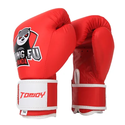 Bulk Sale Red 4oz 6oz Comfortable Custom Logo Training Boxing Gloves for Kids