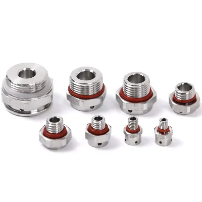 FULIO Custom Size Metal Waterproof PTFE IP67 Vent Valve Cutting Automatic Pressure Relief Valve for Tank Breathing Apparatus