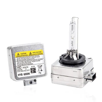 D1S High Quality HID Bulb 6000K 35W 12V 10000lm for Vehicles