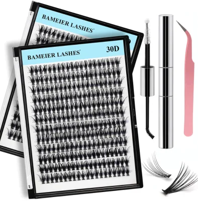 Pre Made Fans Eyelash Extension C Curl 10d 30d 50d Dot Premade Short Stem Korean Pbt .05 Promade Lash Extension Fans