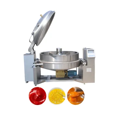 Stainless Steel Milk Mawa Industrial Steam Jacketed Kettle Fruit Jam Making Machine