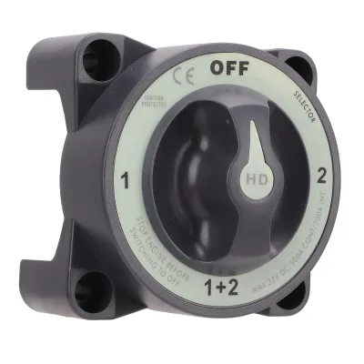 Heavy Duty 4 Position Waterproof Marine Battery Disconnect Switch Ignition Protect 500A Battery Switch Switch Disconnectors