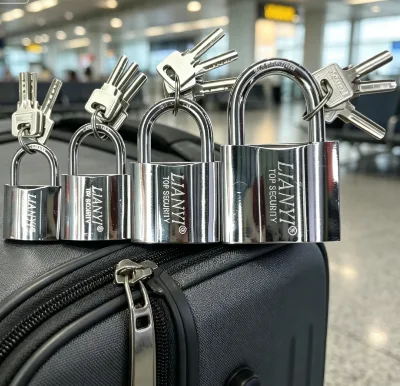 Factory Direct Supply 32/38/50/63mm Iron Key Padlock High Quality Atom Key Lock for Secure Storage