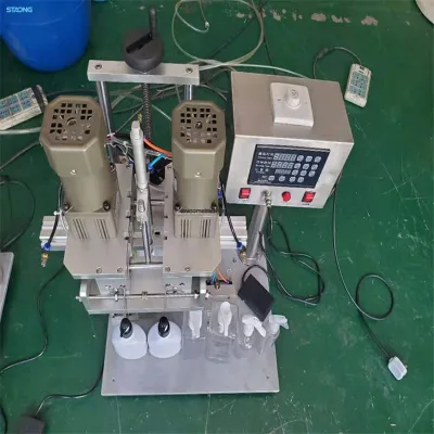 Multi-funcitonal Semi Automatic Desktop Bottle Cap Screwing Capping Sealing Machine