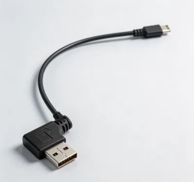 GB-C-017 Injection Molded Flat Noodle USB Cable Built-in Bow Custom Length Over 50cm Extra 0.2USD Per Meter Bulk Wholesale