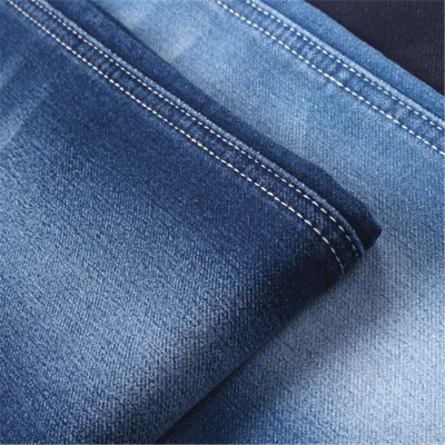 High Quality Best Price Cotton Polyester Stretch Woven Knit Denim Jean Fabric Heavy Weight Denim Mill