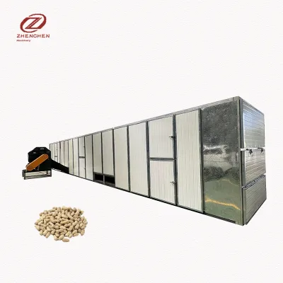 Continuous Multi Layer Mesh Belt Dryer Peanut Paddy Dryer Grain Dryer Machine Shell Crab Drying Machine