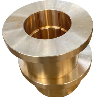 Stone Crusher ZCuAl9Fe4Ni4Mn2 Flanged Edge Flanged Copper Sleeves