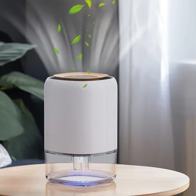 2024 New Arrivals Led Display Mini Small 1L Electrical Dehumidifier for Wardrobe