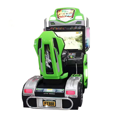 Coin Operated 42 Inch Dynamic Power Truck Racing Car Simulator Game Machine
