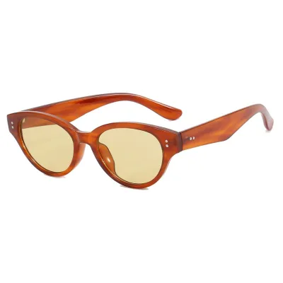 Custom Logo Fashion Cat Eye Frame Vintage Sunglasses Retro Sun Glasses Mens Glasses Luxury Sunglasses