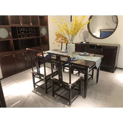 Solid Wood Table Classical Chinese Redwood Table