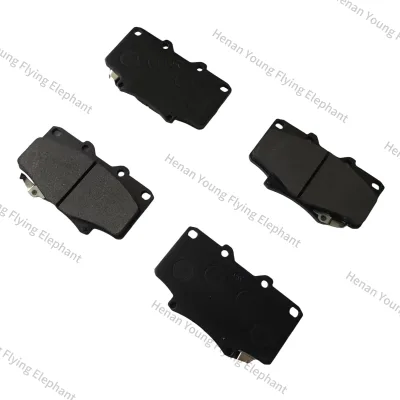 Automotive Brake System Friction Block Rear Brake Pad for LEXUS TOY-OTA Land Cruiser HILUX V Pickup OE:04465-60020 D502