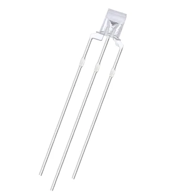 CZINELIGHT Factory 234 Square Top DIP LED High Quality High Brightness Red and Prue Green Bicolor Common Anthode LED Diode