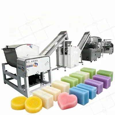 ORME Automatic Soap Cutting Stamping Machine Supporting Complete Soap Production Line Easy to Operate 200kg Capacity Hotel Soap