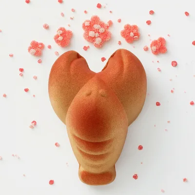 Hot Sale 100% Essential Oil Shrimp Shape Soothing Fizzy Bath Bomb for Kids