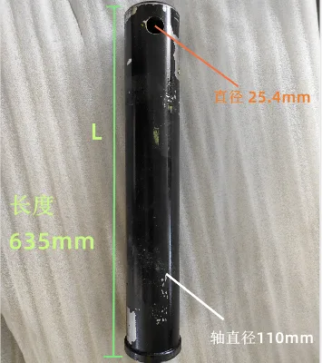 YTCT Yantai Chengtai Excavator Bucket Pins 110mm Diameter China Supplier