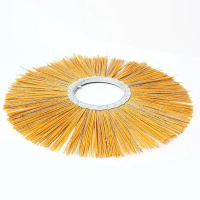 Industrial Grade Road Sweeper Brush Steel Wire Street Sweeper Brushes with Forklift Attachment for Cleaning Sale