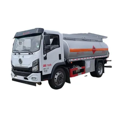 Dongfeng 4X2 Aluminum Alloy Fuel Tanker Truck, 8000L 16000L Lightweight Oil Tank Truck for Diesel Gasoline Transport