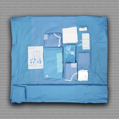 Disposable Sterile Surgical Knee Arthroscopy Utility  Drape Pack