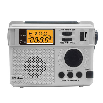 Outdoor Emergency Radio//MP3 Player/flashlight/retro/TF Card/high Quality Radio