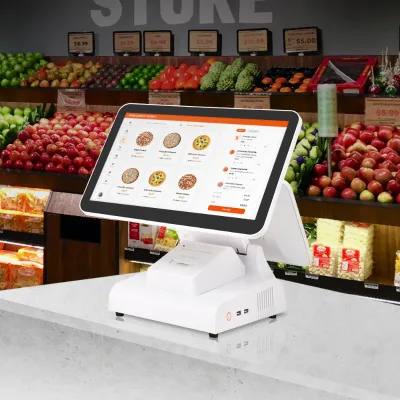Good Support Stripe Qr Card Reader Sistema 16gb Ram Bluetooth Android Terminal Windows Registered Pos System for Hardware Store