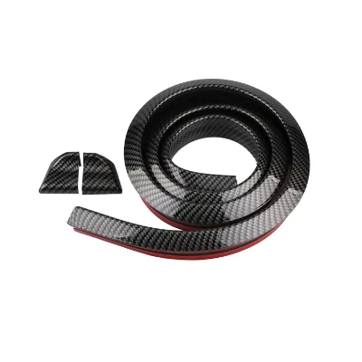 Carbon Fiber Car Body Bumper Trim Strip and Rear Spoilers Exterior Decoration Car Accessories
