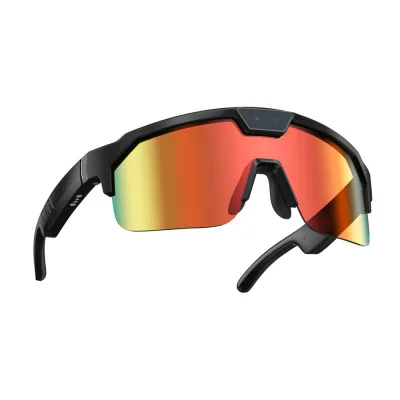 Sports AI Smart Glasses 8MP Photo Video Recording for Calling UV Protective Photochromic Lenses