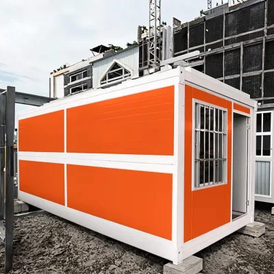 Fast Deploying Shock Resistant Storage Warehouse Roadside Mobile Medical Clinic Work Station Folding Container