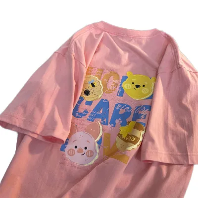 Unisex High Quality New Style Oversize T-Shirt 100% Cotton Knitted Custom Designer Brand Printing Fashionable Casual Style