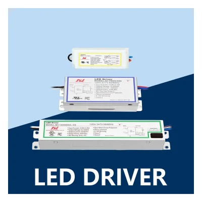 Small round 30W/60W AC Single-Type LED Driver 700ma Max Current with 110V Input Voltage Constant Current Output