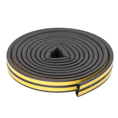 Custom Color EPDM Multi-Color Sponge Seal Strip D/P Automotive Rubber for Welding Cutting Processing Various Shapes Available