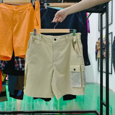 Wholesale Used International Adult Men Casual Shorts Bulk Second Hand Summer Cargo Sports Polyester/Cotton Mixed Styles Sale