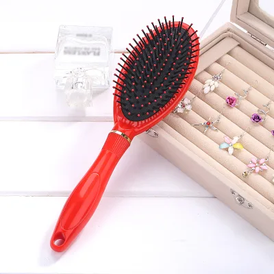 High Quality Nylon Compact and Cushioned Paddle Styling Hairbrush Convenient for Home or On-the-Go Use