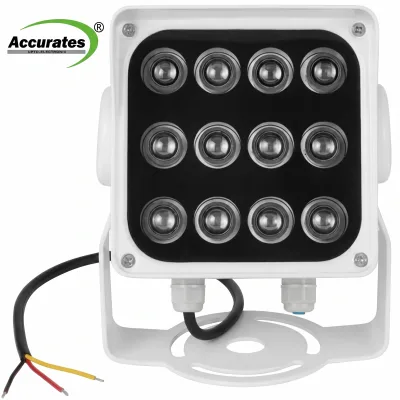 850nm 12PCS VCSEL IR Laser LED HD Night Vision IP66 Rated AC220V Hidden Camera Style CCTV Security Light