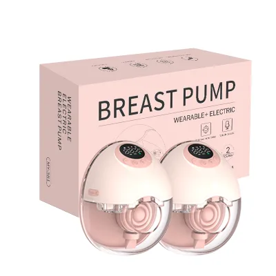 Portable Rechargeable Automatic Breast Pump Includes 19mm, 21mm Flange Automatic Milk Level Detection Ultra Quiet & Compact